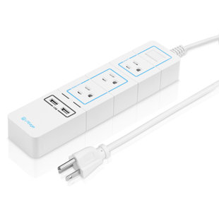 lamp with charging port