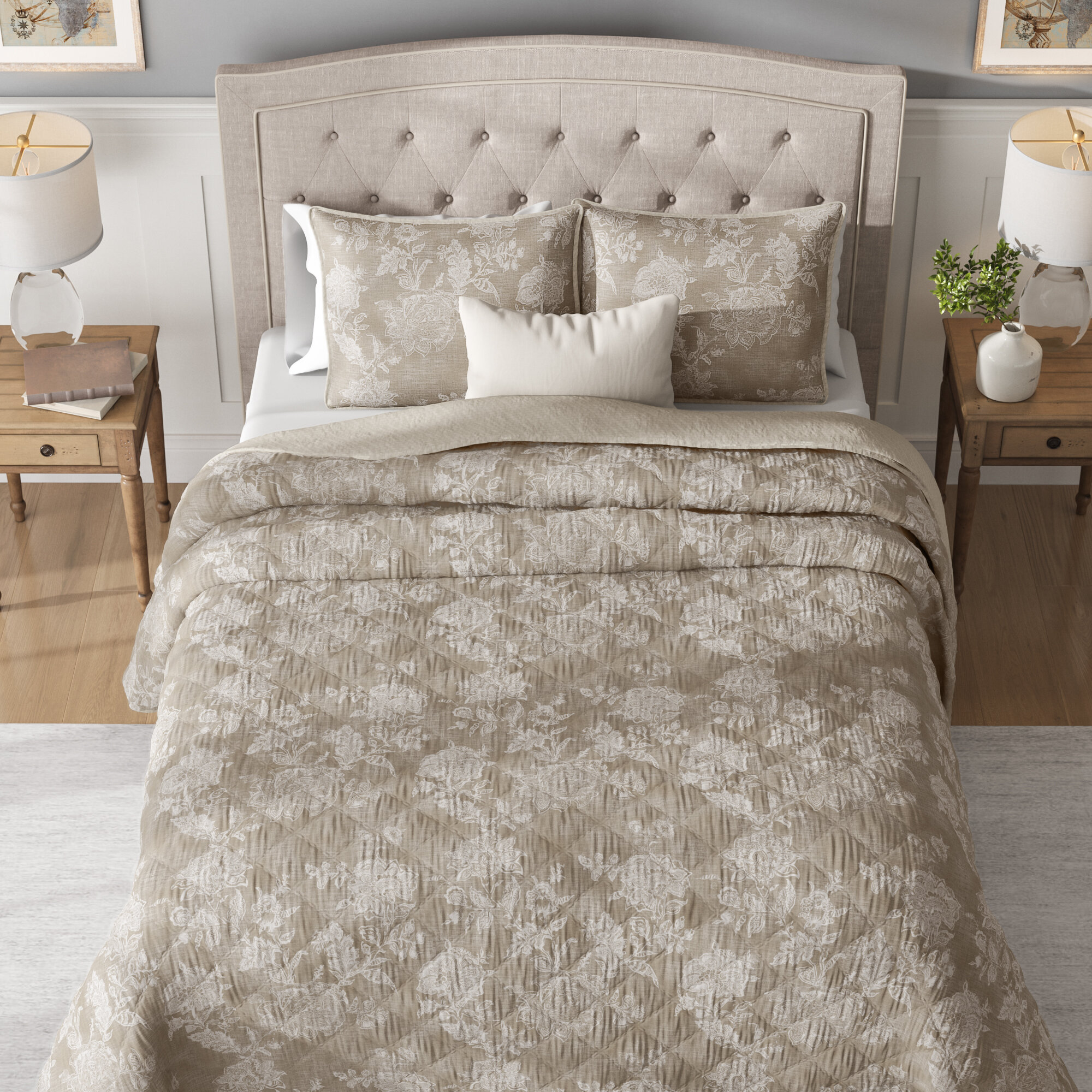 tommy bahama tidewater jacobean quilt