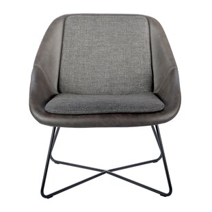 Modern Contemporary Faux Leather Armless Chair Allmodern