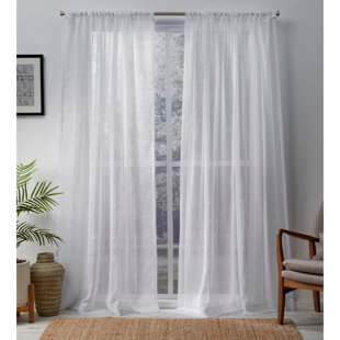 Black White Curtains D You Ll Love Wayfair Quickview Dove Gray White