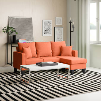 Latitude Run Doo 72 5 Right Hand Facing Sofa Chaise Reviews Wayfair