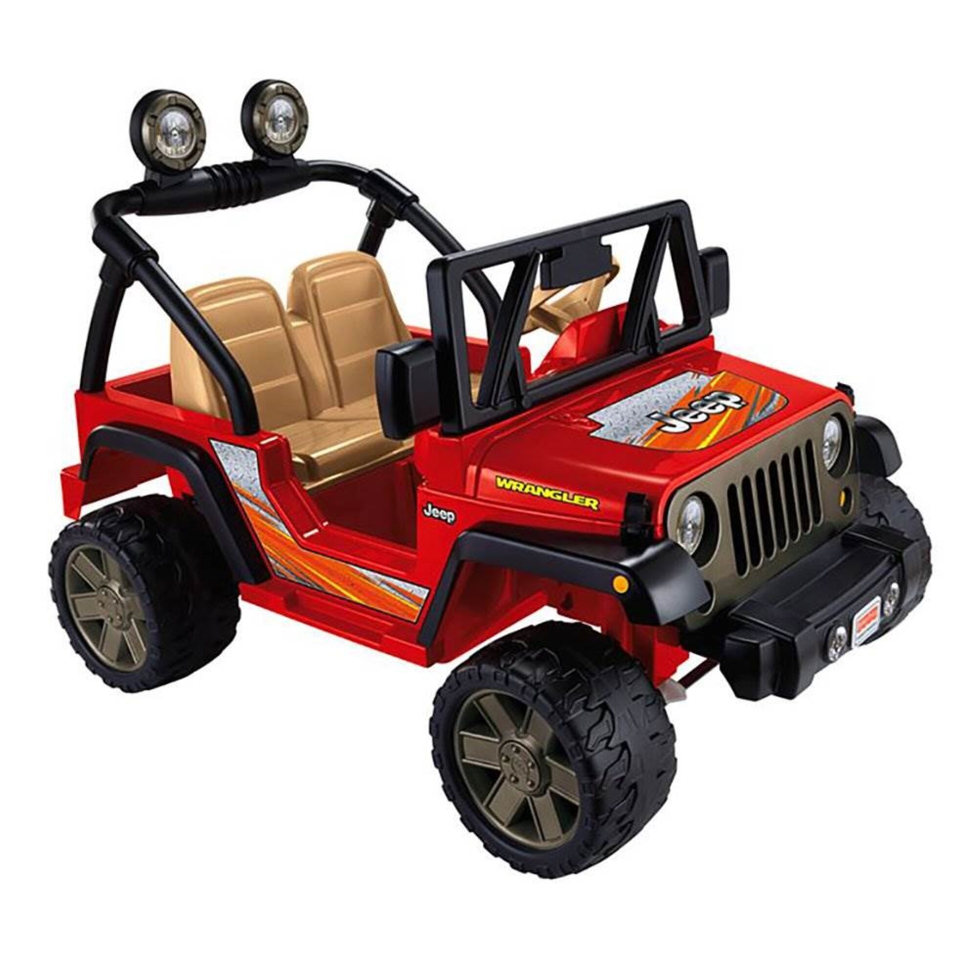 Fisher-Price Power Wheels Realistic Jeep 2 Seat Kid's & Reviews | Wayfair