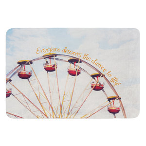 The Chance To Fly by Beth Engel Bath Mat