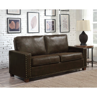 Rustic Cowhide Couch Wayfair Tarra Rustic Sofa
