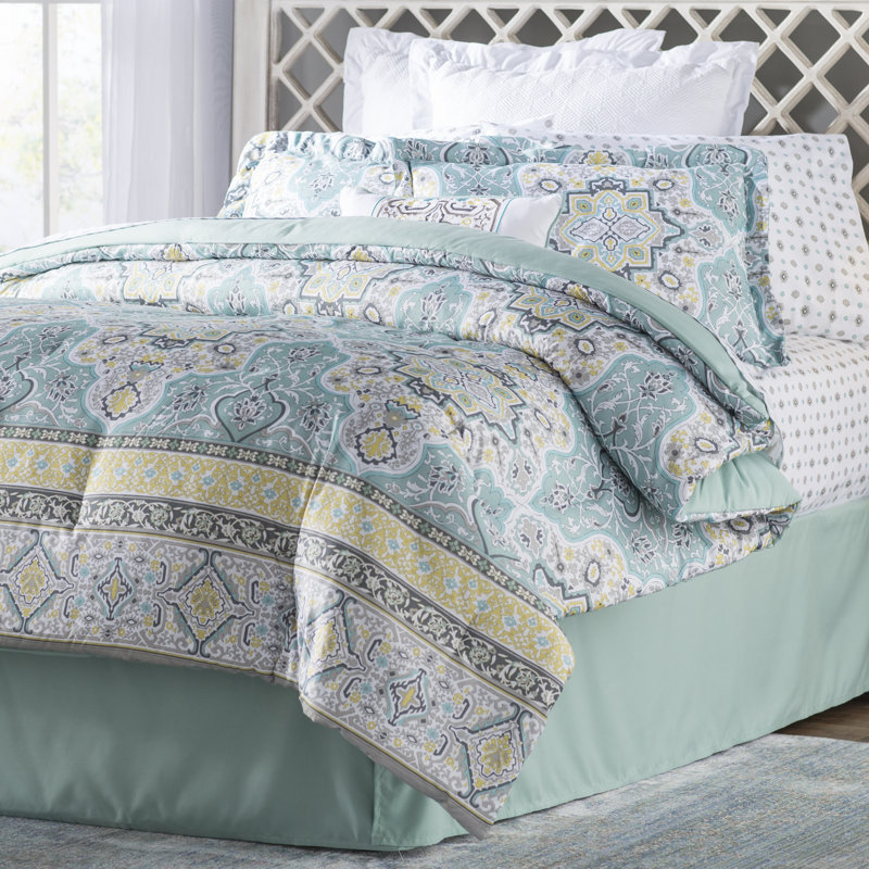 Bungalow Rose Homerville Complete Comforter And Cotton Sheet Set