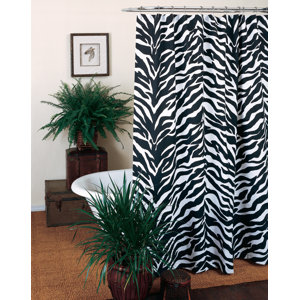 Zebra Shower Curtain