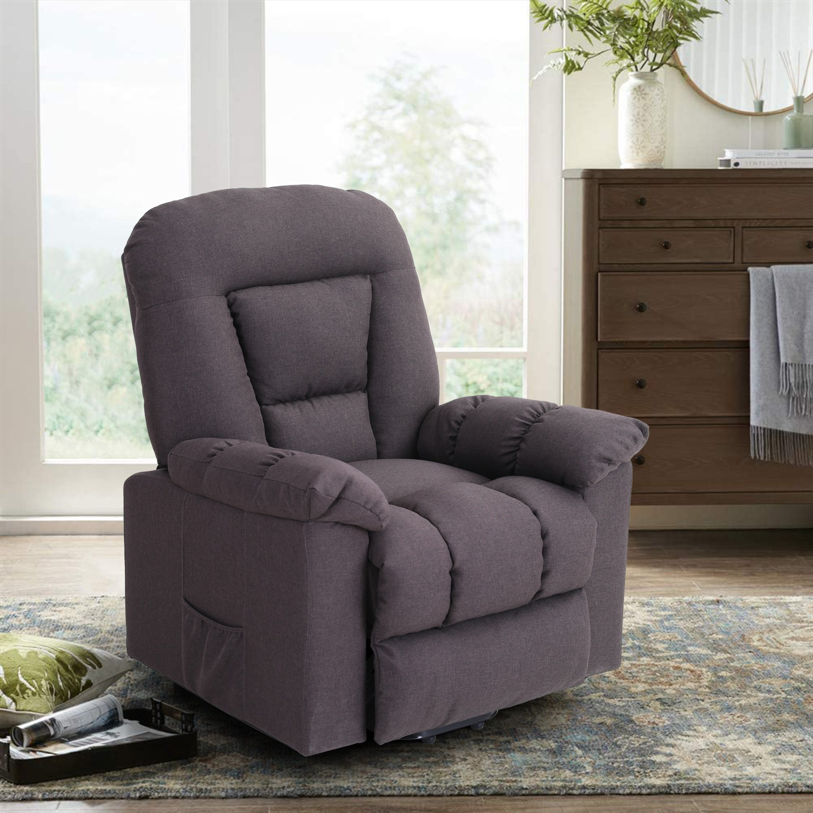 Latitude Run® Power Lift Assist Recliner & Reviews Wayfair