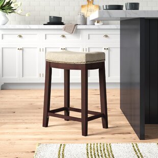 Natural Finish Stand Table Beige Bar Stool Set of 4 Stacking Stools 17.72 in 