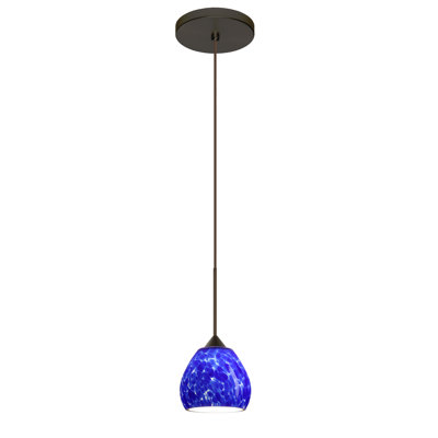 Tay 1 Light Cone Pendant Besa Lighting Finish Bronze Shade Tay 1 Light Cone Pendant Besa