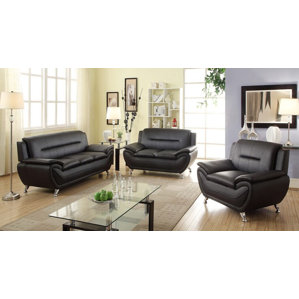 Sather 3 Piece Living Room Set by Latitude Run