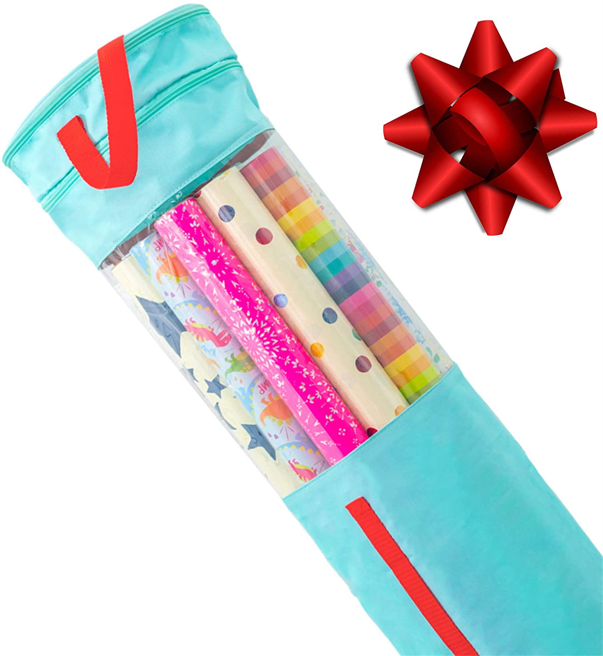 extra long wrapping paper storage