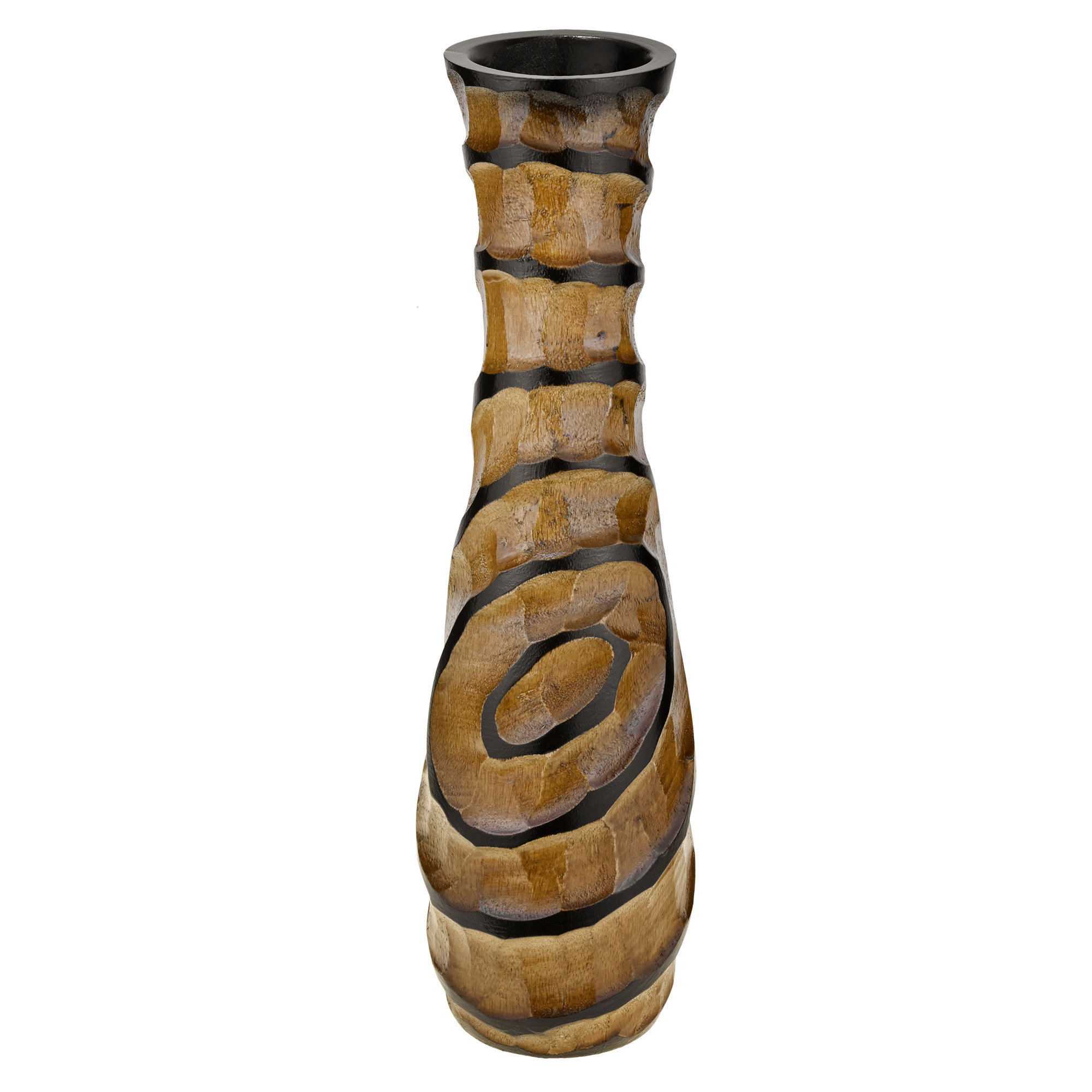 Red Barrel Studio® Handmade Wood Table Vase Wayfair