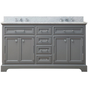 60 Inch Bathroom Vanity One Sink 56" - 60" bathroom vanities you'll love | wayfair 60 Inch Bathroom Vanity One Sink 56" - 60" bathroom vanities you'll love | wayfair