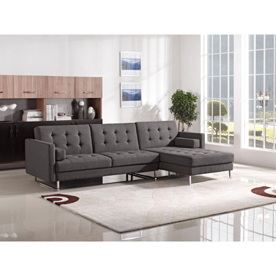 Diamond Sofa Opus Right Hand Facing Sleeper Sectional