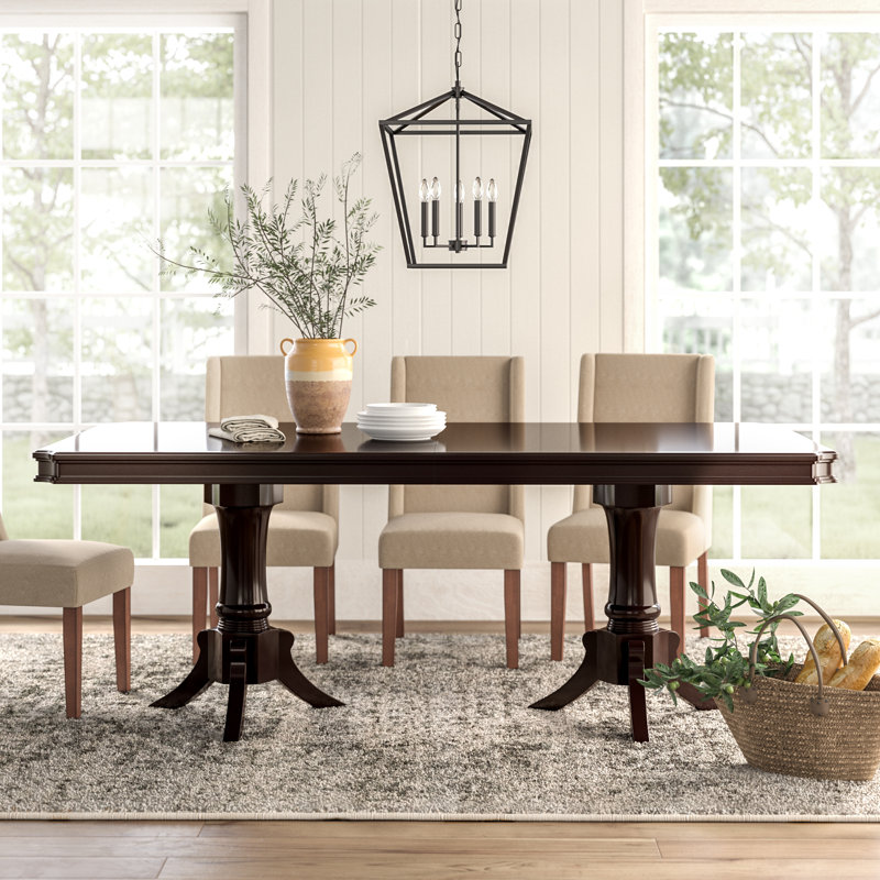 Windermere Extendable Solid Wood Dining Table & Reviews ...