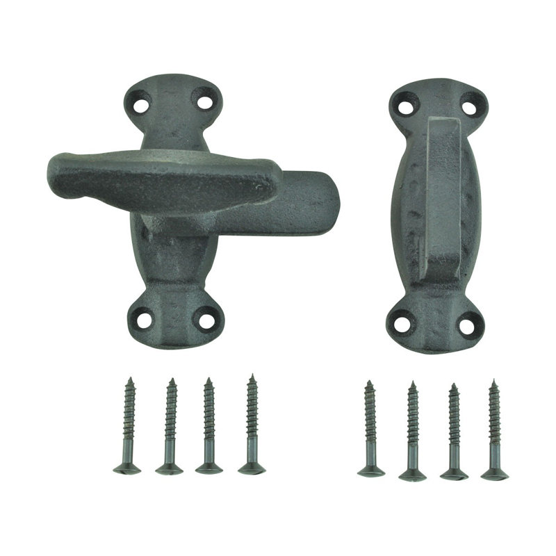 The Renovators Supply Inc Cabinet Door Hand Forged Iron Latch
