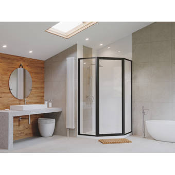 Coastal Industries Legend Neo Angle Series 58 X 66 Hinged Shower