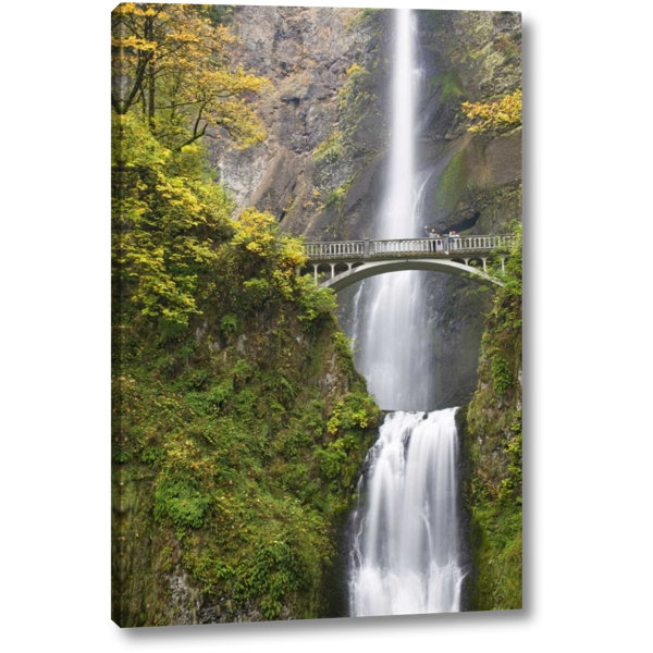 Millwood Pines Or Columbia Gorge Bridge By Multnomah Falls