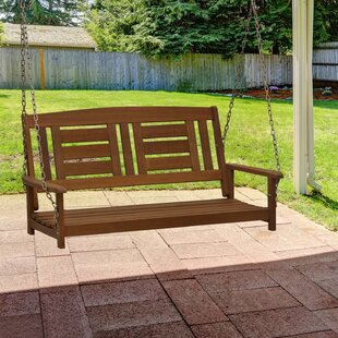 Arianna Hardwood Hanging Porch Swing