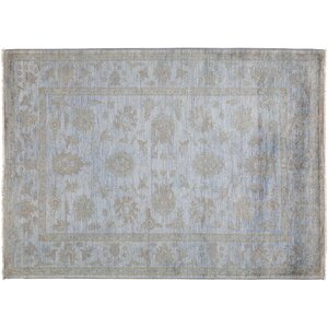 Vibrance Hand-Knotted Gray Area Rug