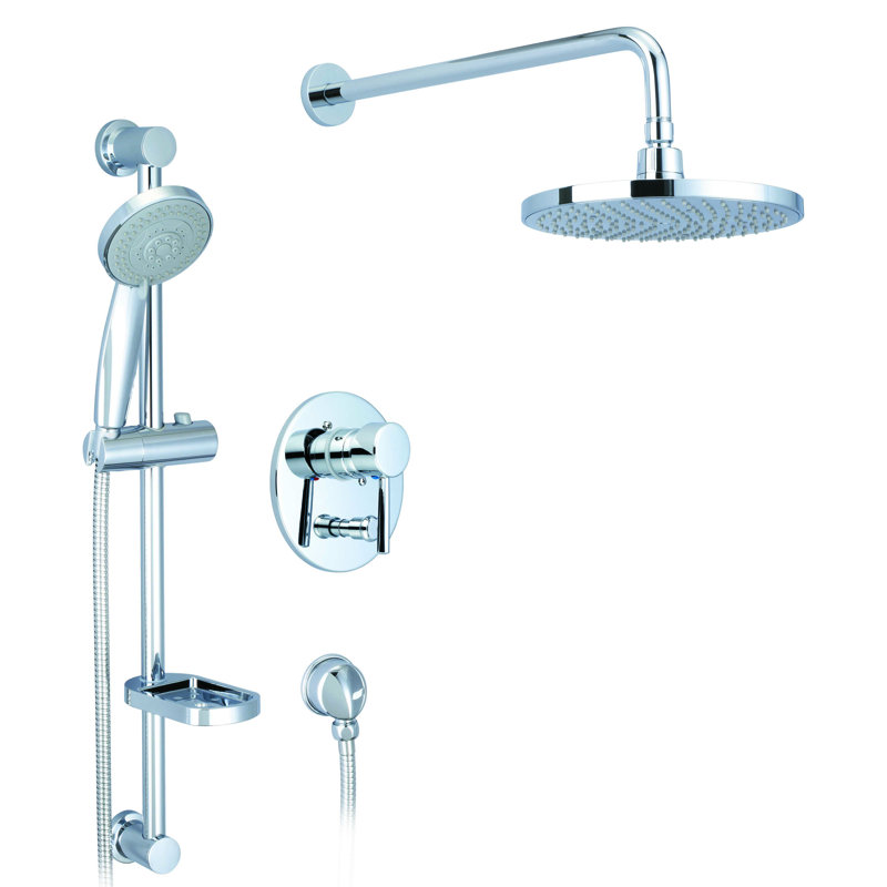 S12CD-9552-2CH Kebo Pressure Balance Diverter Shower Kit