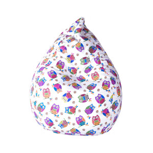 90 cm Sitzsack Eule von Linke Licardo