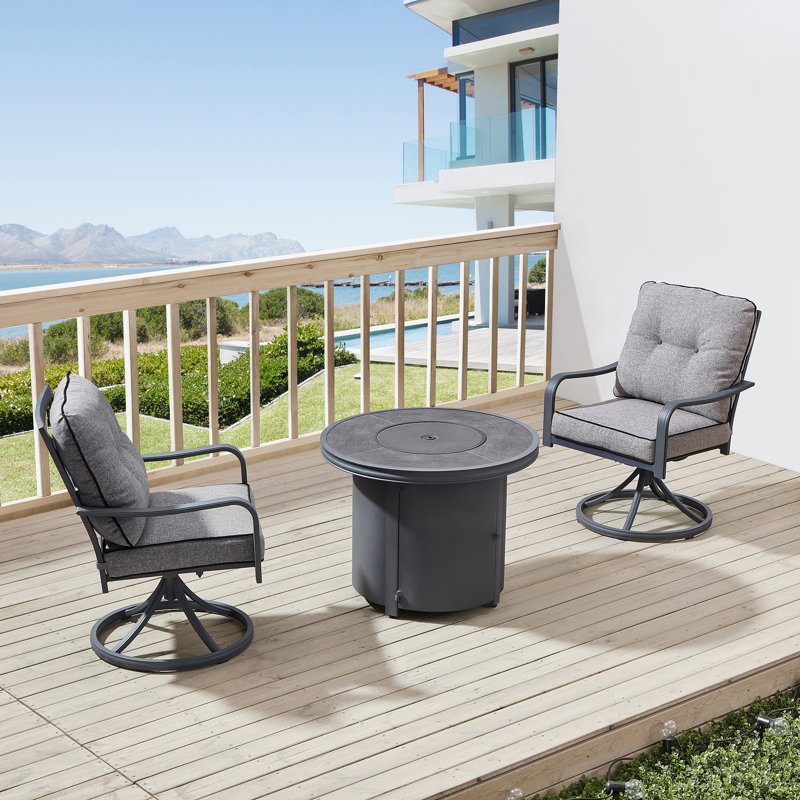 Ove Decors Davenport 3 Piece Seating Group With Cushions Wayfair Ca