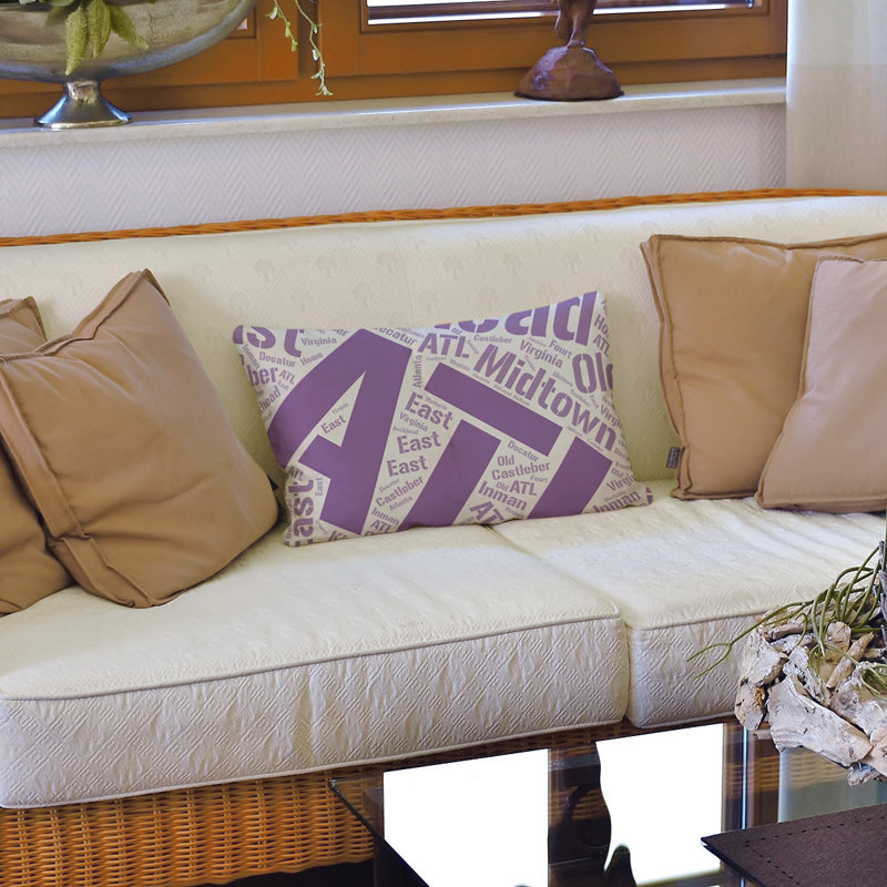 East Urban Home Rand Cites City Barhood Districts Lumbar Pillow Wayfair