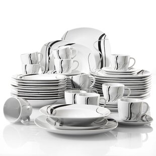 72 Pieces Dinnerware Table Service Coffee Combi Service Porcelain 12 person! 