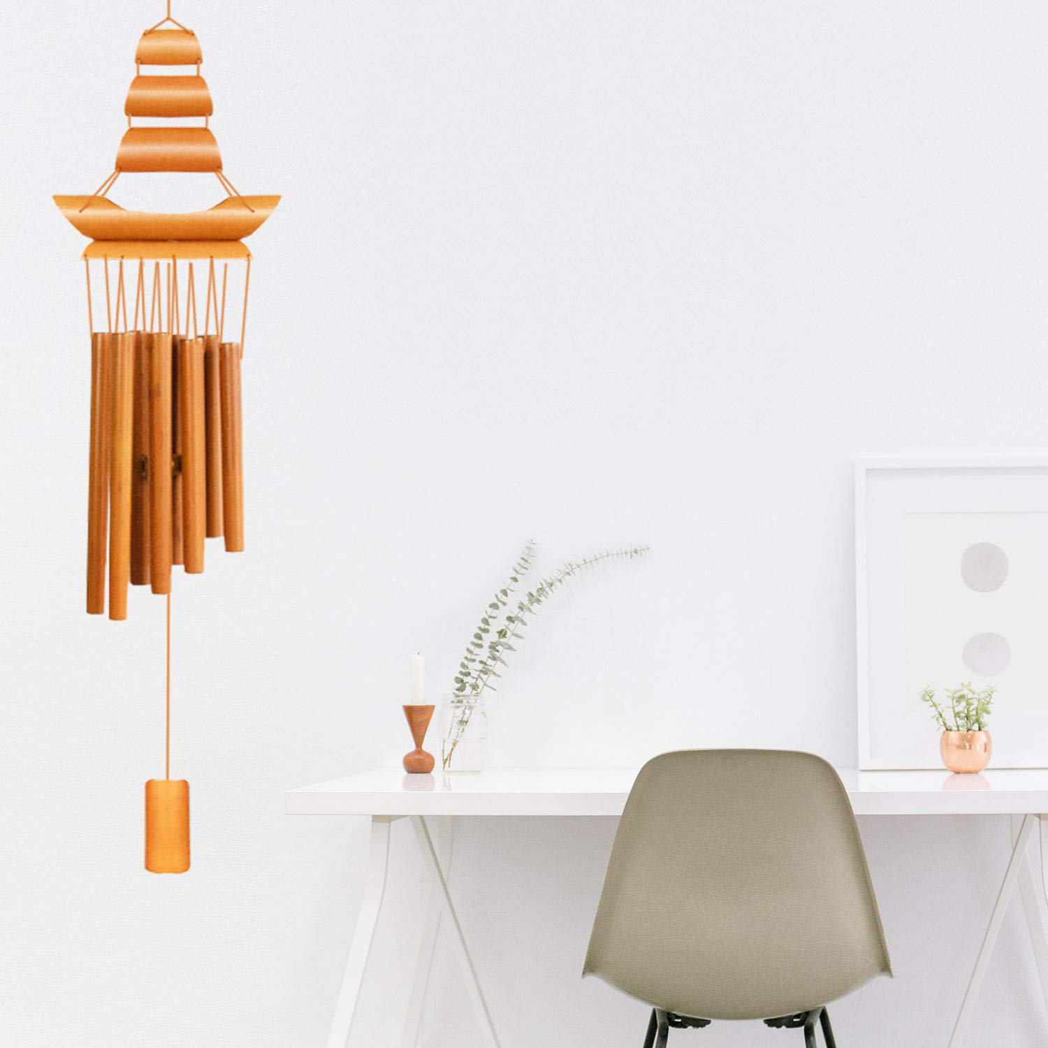 Arlmont Co Bamboo Wind Chimes Handmade Memorial Wind Chimes Indoor Outdoor Soothing Melodic Tones Windows Yard Decor Amazing Mom S Best Gifts Keep For Your Own Patio Porch Garden Backyard Wayfair