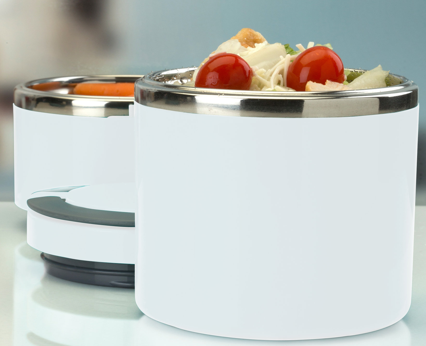 milton insulated lunch box with stainless steel interior