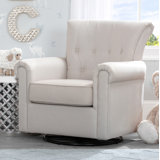leather rocking chair nursery