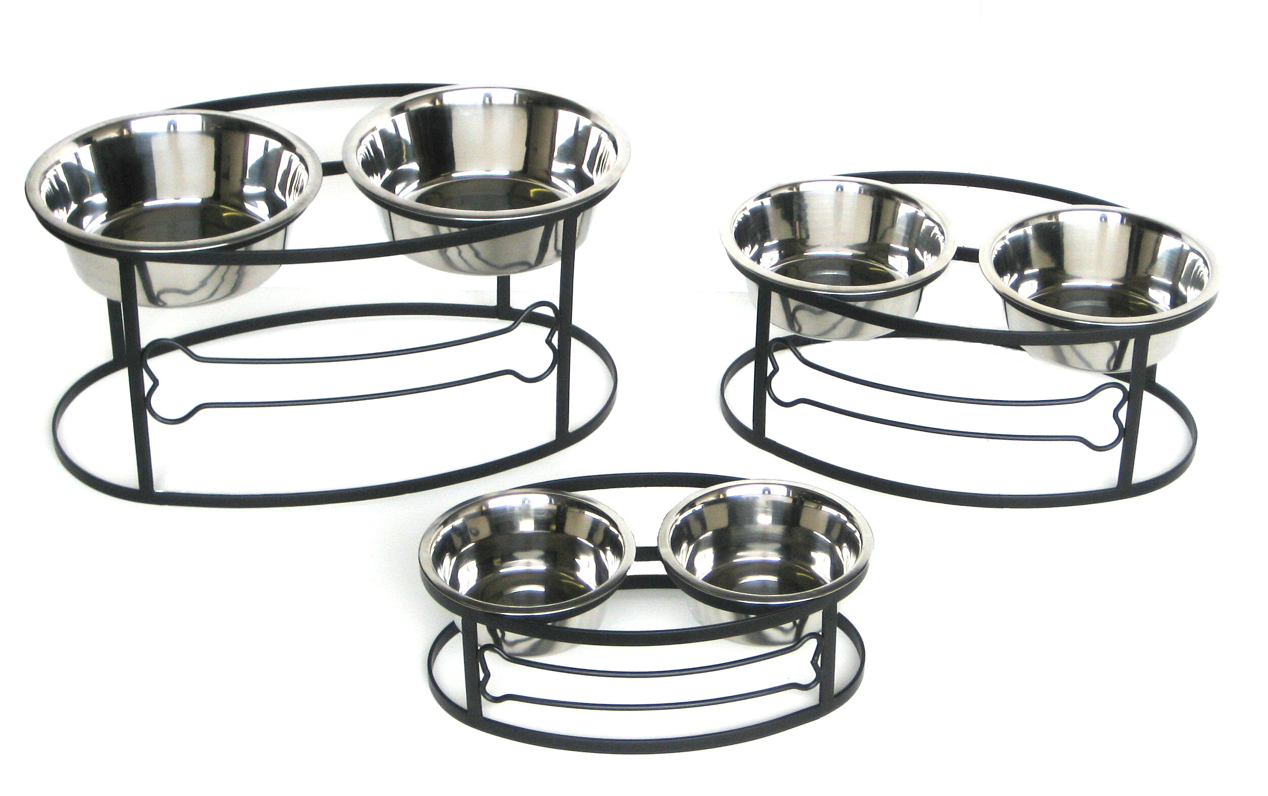 wayfair elevated dog bowls