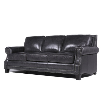 Riley Leather Sofa T Austin Design Riley Leather Sofa T Austin Design