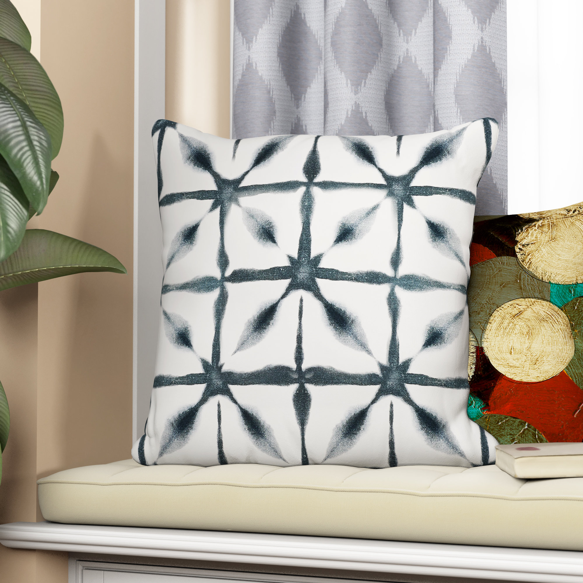 Schumacher Andromeda Linen Throw Pillow Wayfair