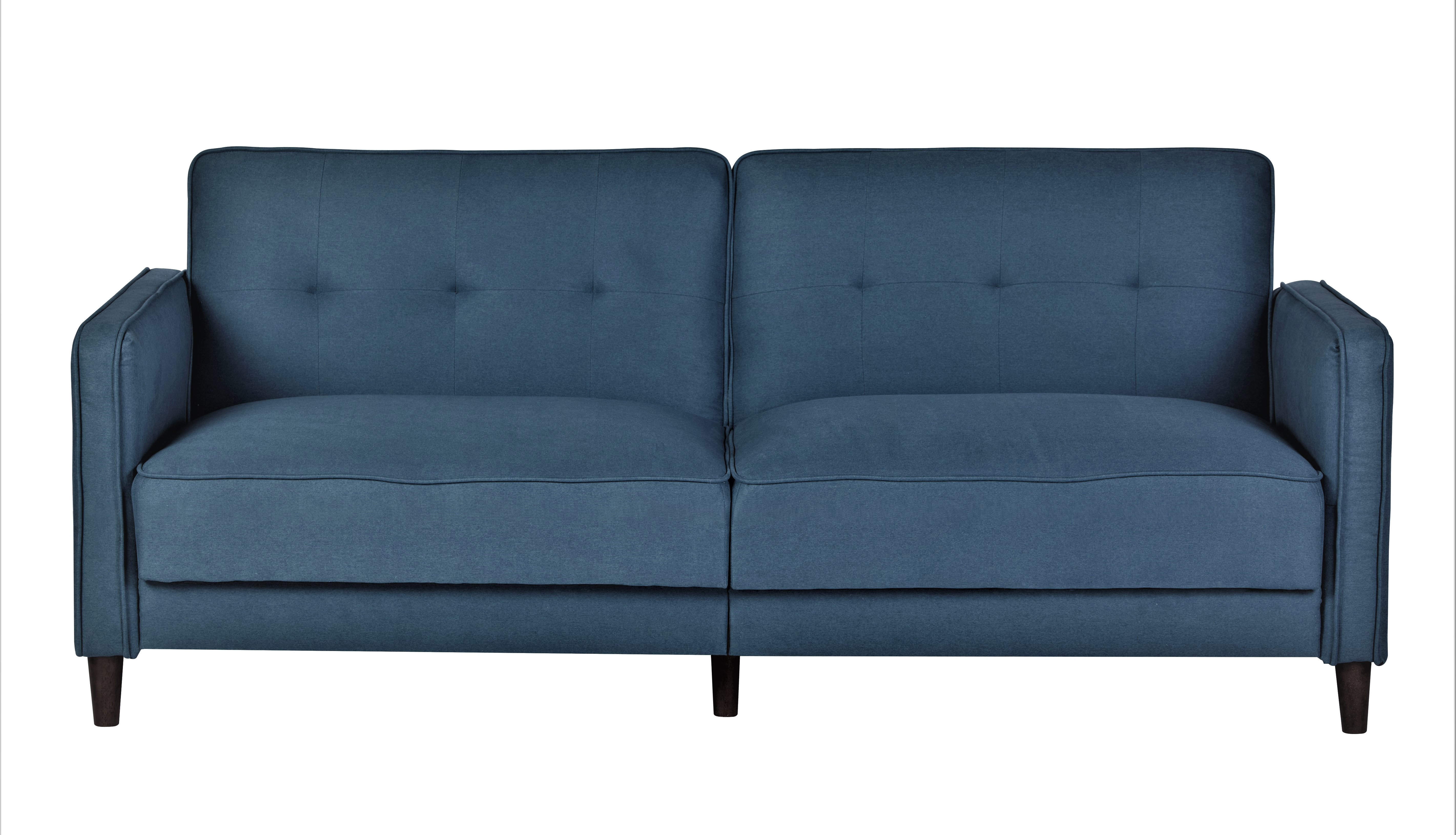 dengler square arm sofa bed ebern designs