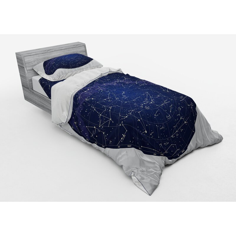 East Urban Home Constellation Duvet Cover Set Wayfair