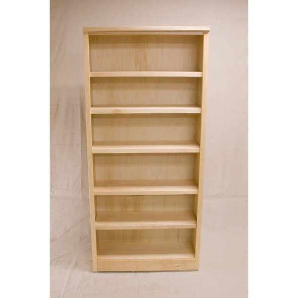 Darby Home Co Curtin 72 H X 37 5 W Solid Standard Bookcase Wayfair