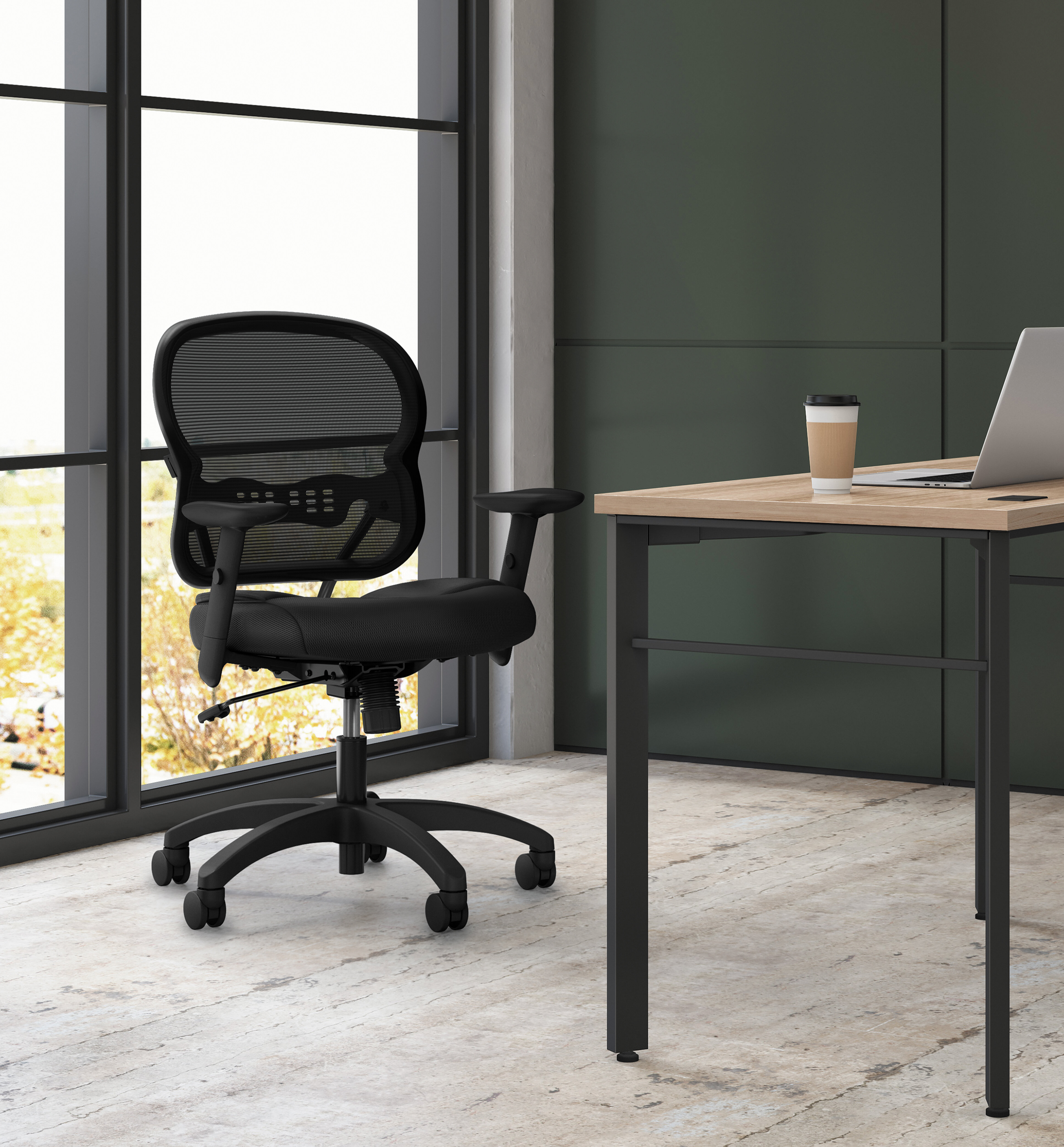 hon wave ergonomic mesh task chair