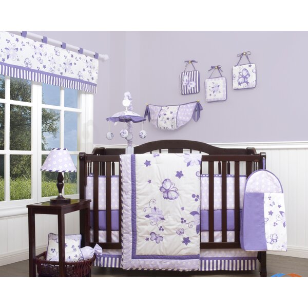 lavender crib sheet