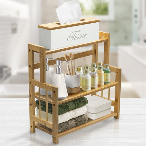 Drive 1 1 ⁄ 2 screws through the back of the backsplash to. Lzg 360 Rotating Corner Shelves 4 Tier Storage Cabinet Towel Holder Rack Corner Cabinets With Doors And Shelves For Bathroom Countertop Bathtub Toilet Table Color Gray Size 3 Tier Corner Shelves Home Kitchen