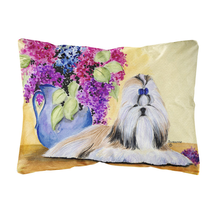 East Urban Home Shih Tzu Indoor Outdoor Throw Pillow Wayfair