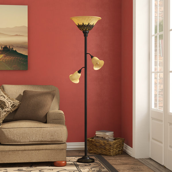 halogen torchiere floor lamp