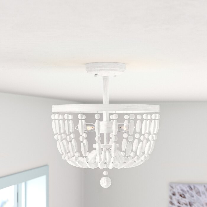 Fuller 2 Light Semi Flush Mount