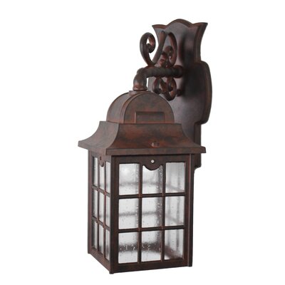 Archard 1-Light Outdoor Wall Lantern Darby Home Co Finish: Patina Bronze