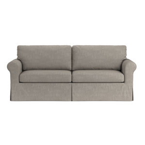Garmon Box Cushion Sofa Slipcover by Three Posts