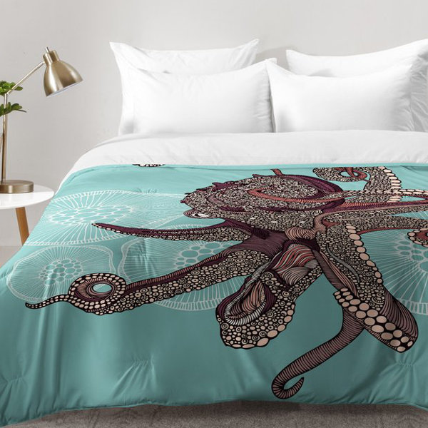 octopus crib bedding