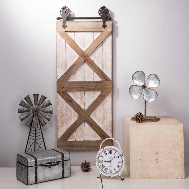 Gracie Oaks Barn Door Wall Decor Reviews Wayfair