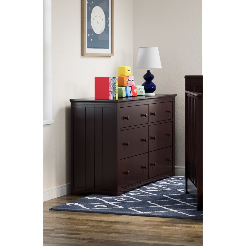 Graco Hadley 6 Drawer Double Dresser | Wayfair