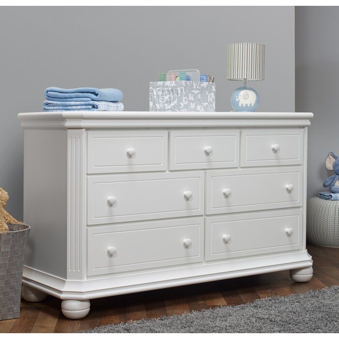 Sorelle Vista Elite 7 Drawer Double Dresser Reviews Wayfair